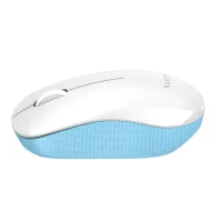 Мышь Havit MS66GT (белый/голубой) фото 2